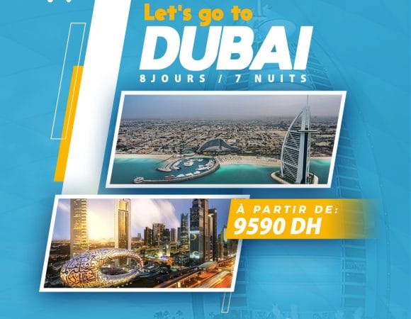 DUBAÏ – SPÉCIAL OFFRE EN GROUPE 2024 08J/07N