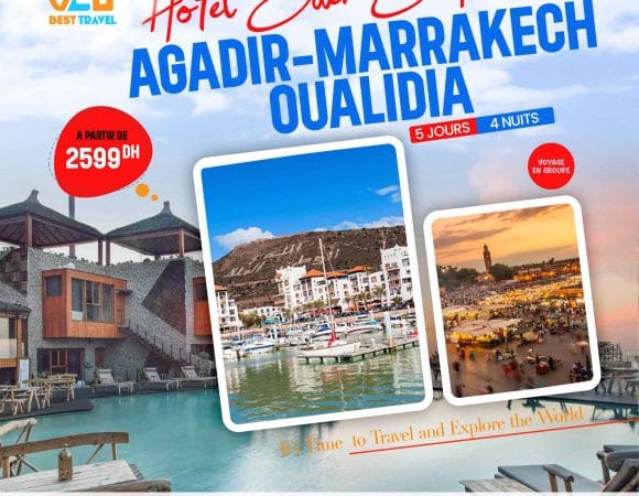 AGADIR, MARRAKECH & OUALIDIA CHÂTEAU EDEN EL ROUH