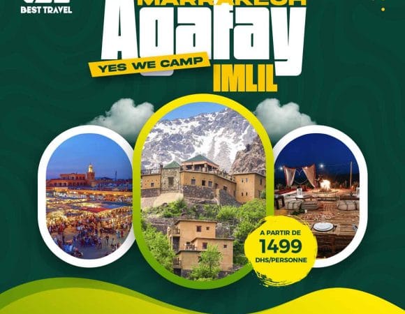 IMLIL & MARRAKECH & AGAFAY - YES WE CAMP (3J/2N)