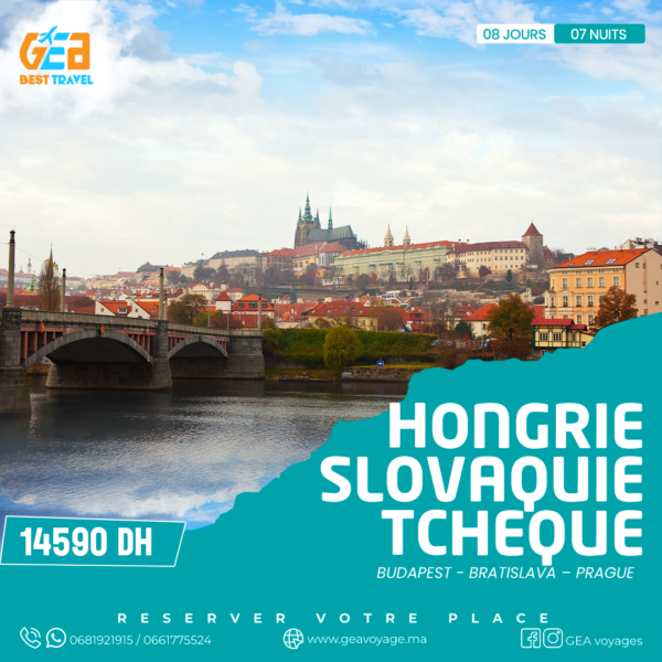 HONGRIE - SLOVAQUIE - REPUBLIQUE TCHEQUE