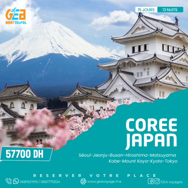 Corée Classique et Japon (15 jours / 13 nuits )